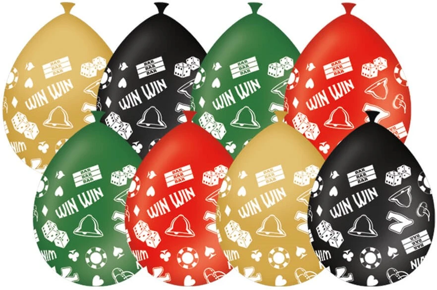 Overig Ballonnen Casino (8st)