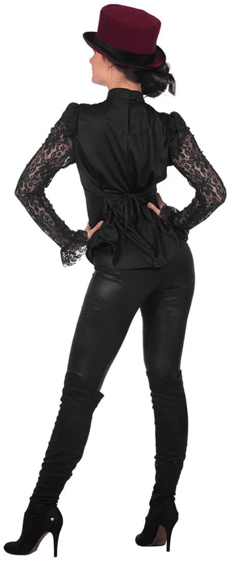 Overig Blouse Victoria Zwart Voor Dames - Afbeelding 3