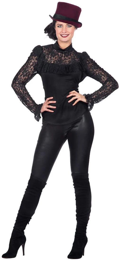 Overig Blouse Victoria Zwart Voor Dames