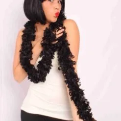 Overig Boa Sjaal Zwart 165cm