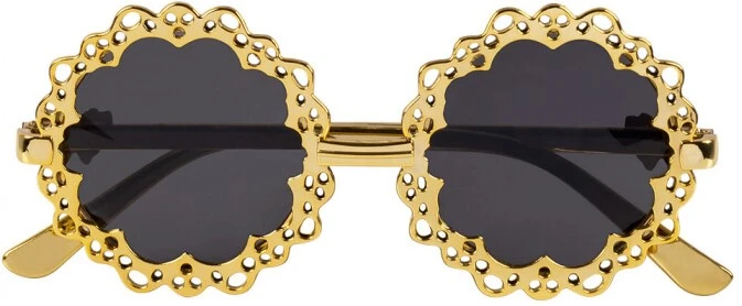 Overig Bril Hippie Steampunk Goud