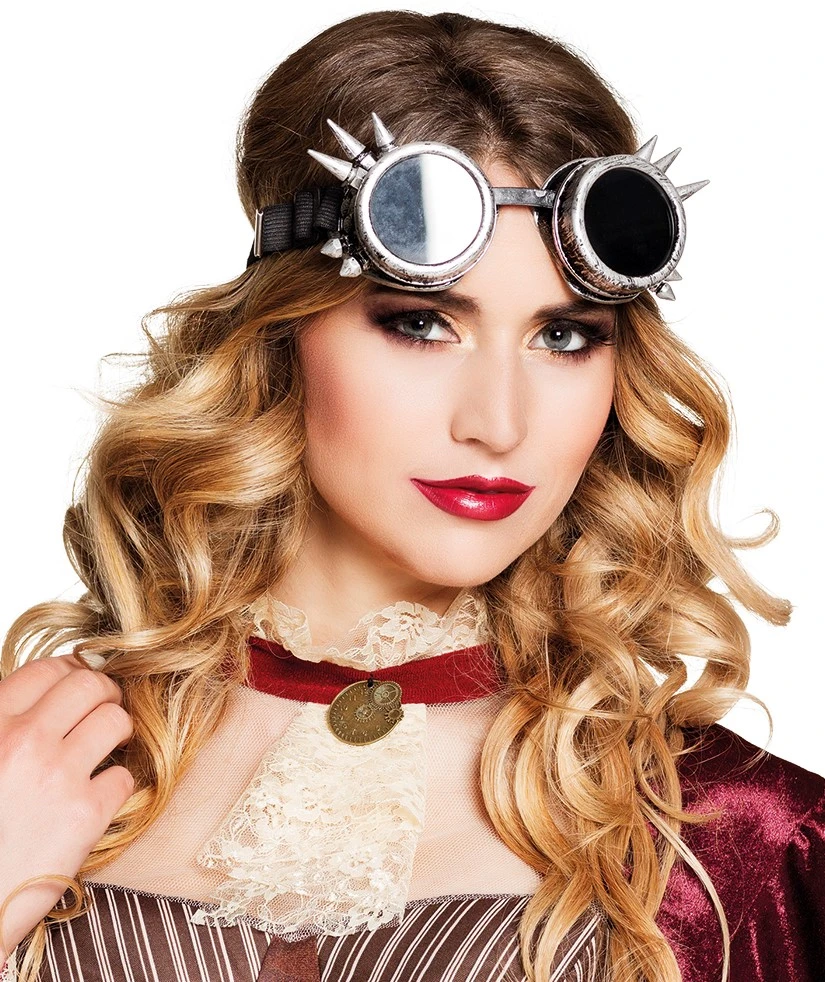 Overig Bril Steampunk Cyberpunk Zilver - Afbeelding 2