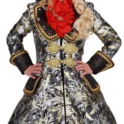 Overig Carnavalsjas Brokaat Zwart-Goud Voor Dames