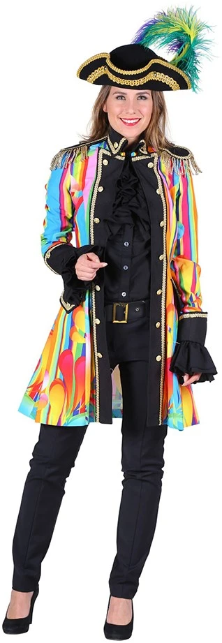 Overig Carnavalsjas Colour Pearl Rainbow Voor Dames