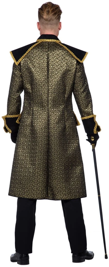Overig Carnavalsjas Grisha Zwart-Goud Voor Heren - Afbeelding 3
