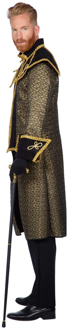 Overig Carnavalsjas Grisha Zwart-Goud Voor Heren - Afbeelding 2
