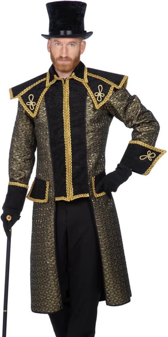 Overig Carnavalsjas Grisha Zwart-Goud Voor Heren