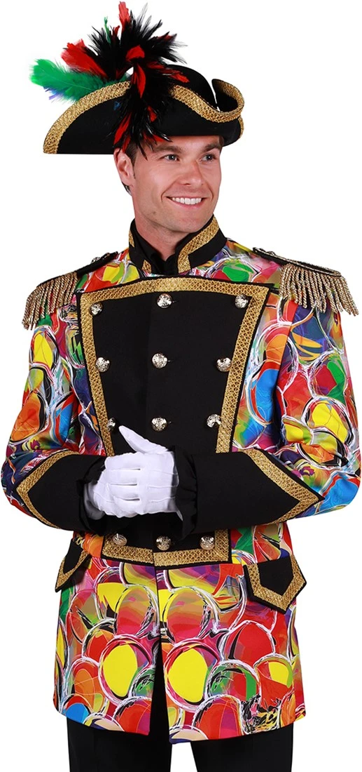 Overig Carnavalsjas Happy Bubbles Voor Heren - Afbeelding 2