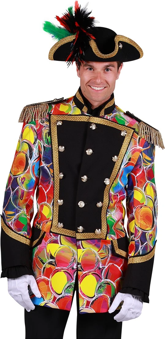 Overig Carnavalsjas Happy Bubbles Voor Heren