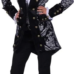 Overig Carnavalsjas Royale Zwart-Zilver Voor Dames