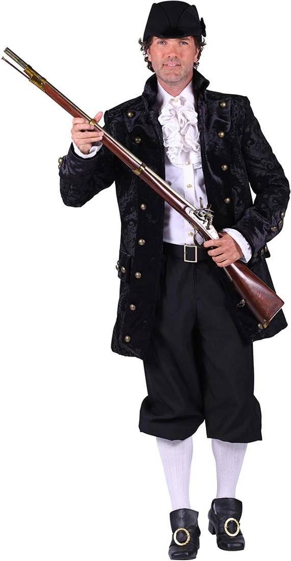 Overig Carnavalsjas Royale Zwart-Zwart Voor Heren - Afbeelding 2