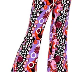 Overig Dames Disco Broek Seventies Bubbles