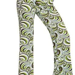 Overig Dames Disco Broek Seventies Groovy Waves