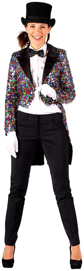 Overig Dames Slipjas Multicolour Pailletten Luxe