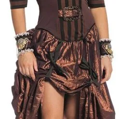 Overig Dames Steampunk Jurk Bruin-Koper Luxe