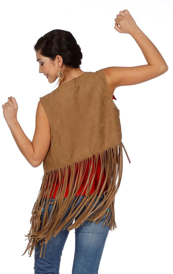 Overig Dames Vestje Indiaanse / Hippie - Afbeelding 4