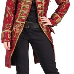 Overig Damesjas Nelson Brokaat Goud/Rood Luxe