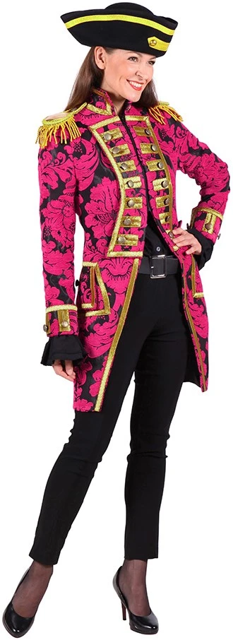 Overig Damesjas Nelson Brokaat Pink/Zwart Luxe - Afbeelding 2