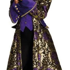 Overig Damesjas Pirate/Markiezin Bloemen Paars/Goud