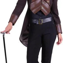 Overig Damesjas Steampunk Luxe Bruin