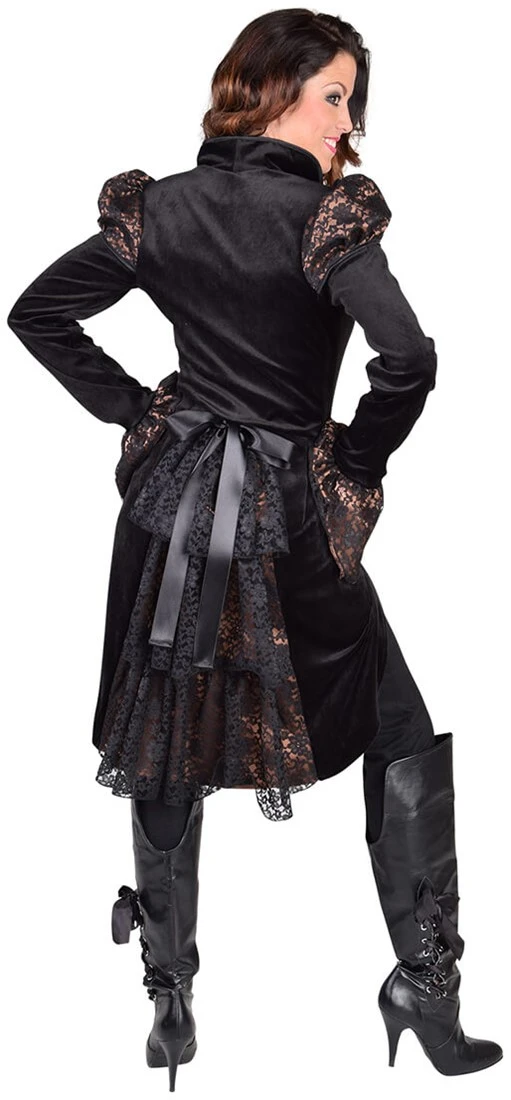 Overig Damesjas Steampunk Zwart-Koper Met Kant - Afbeelding 3