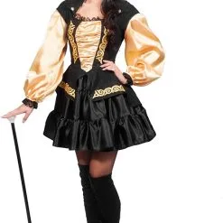 Overig Damesjurk Marquisa Zwart-Goud