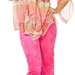 Overig Dameskostuum Flower Power De Luxe