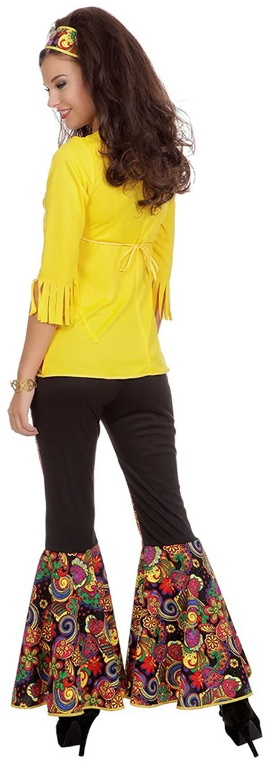 Overig Dameskostuum Hippie Fringe (3dlg) - Afbeelding 3