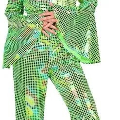 Overig Disco Jumpsuit Green Rainbow