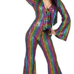 Overig Disco Jumpsuit Rainbow