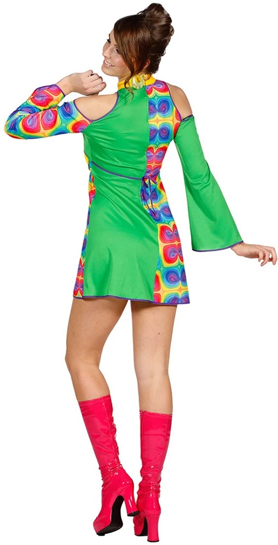 Overig Disco Jurkje Psychedelic Voor Dames - Afbeelding 3