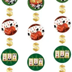 Overig Hangdeco Casino - 120cm