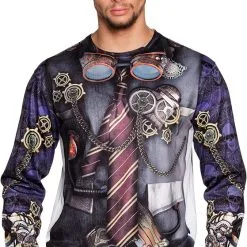 Overig Heren T-shirt Steampunk (fotorealistisch)