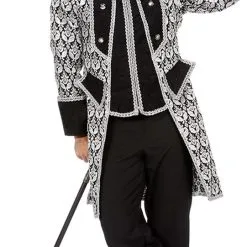 Overig Herenjas Jaquard Zwart/Zilver Luxe