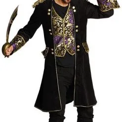 Overig Herenjas Piraat/Markies Paars/Goud
