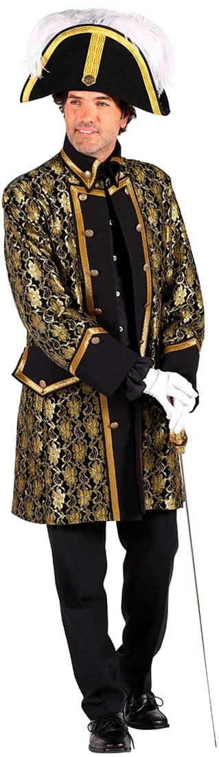 Overig Herenjas Sparkling Lace Zwart-Goud - Afbeelding 2