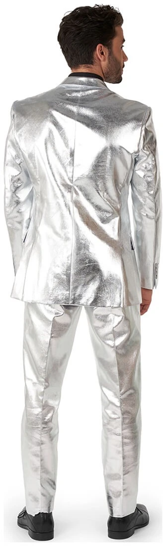 Herenkostuum OppoSuits Shiny Silver - Afbeelding 2