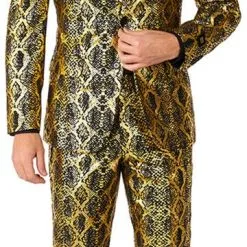 Herenkostuum OppoSuits Shiny Snake