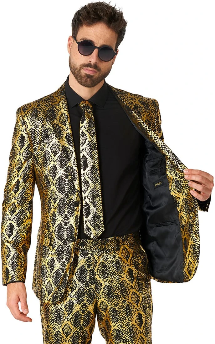 Herenkostuum OppoSuits Shiny Snake - Afbeelding 4