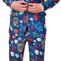 Herenkostuum Suitmeister Casino Slot Machine