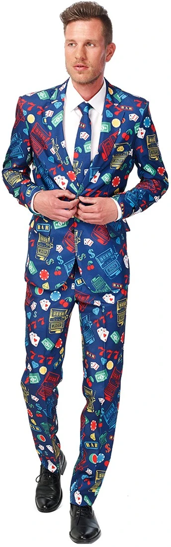 Herenkostuum Suitmeister Casino Slot Machine