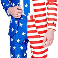 Herenkostuum Suitmeister USA Flag