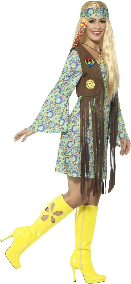 Overig Hippie Jurkje Chick Voor Dames - Afbeelding 2