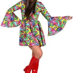 Overig Hippie Jurkje Neon Waves