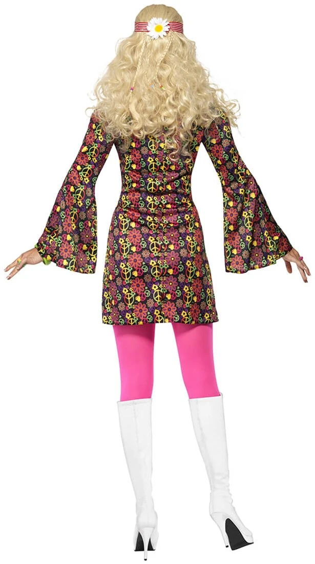 Overig Hippie Jurkje Peace Voor Dames - Afbeelding 3