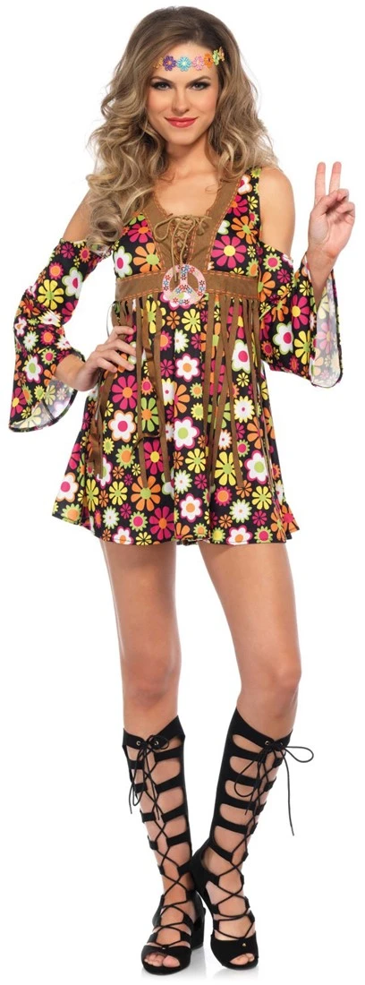 LEG AVENUE Hippie Jurkje Starflower Voor Dames