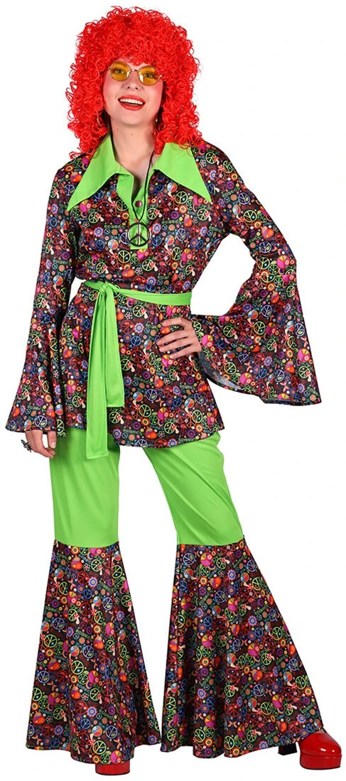 Overig Hippie Outfit Dames Flower Power Peace
