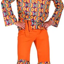 Overig Hippie Outfit Heren Groovy Circels