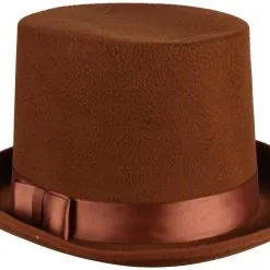 Overig Hoge Hoed Bruin (Wolviltlook)