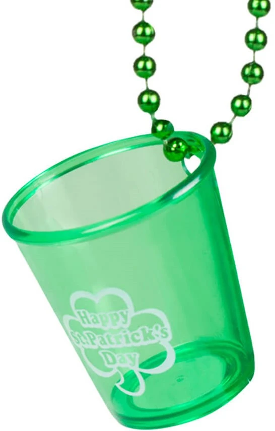 Overig Ketting Met Shotglaasje Groen St. Patrick's Day - Afbeelding 3